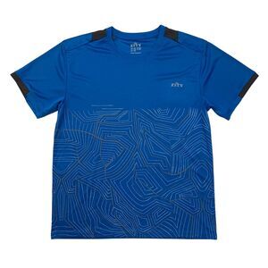 Zity Cycling T Shirt Mens 2XL XXL Astral Blue Short Sleeve Moisture Wicking Crew